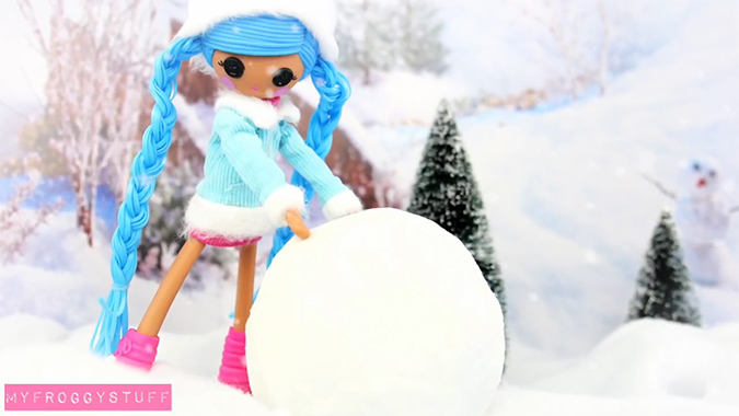 Как сделать снеговика для кукол