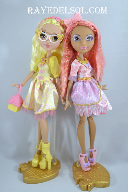 Фото обзор на кукол  Эвер Афтер Хай Birthday Ball - Кедра Вуд и Розабелла Бьюти