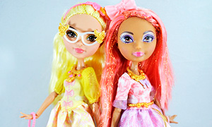 Фото обзор на кукол  Эвер Афтер Хай Birthday Ball - Кедра Вуд и Розабелла Бьюти