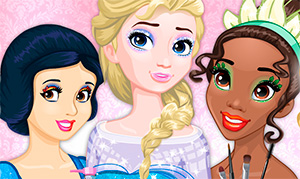 Игра: Студия макияжа для Дисней Принцесс