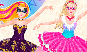 Игра для девочек: Супер Барби - балерина