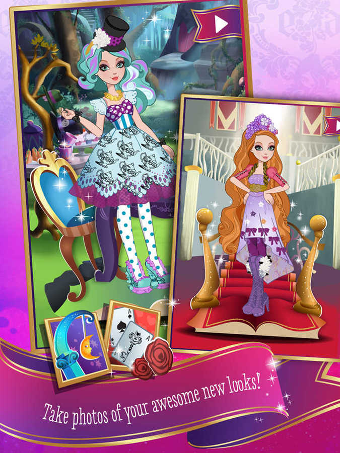 Ever After High: Charmed Style Стиль Магии - новая игра на планшеты и телефоны