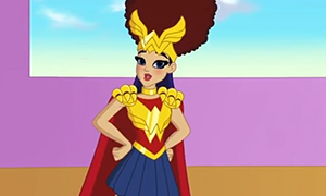 Мультфильм DC Super Hero Girls: Эпизод "Сумасшедший костюм"