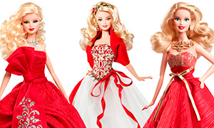Все праздничные куклы Holiday Barbie c 2000 по 2015