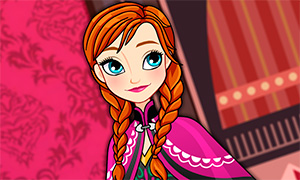 Игра Холодное Сердце: Классическая мода для принцессы Анны