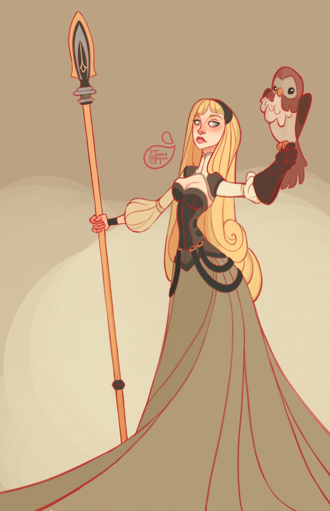 Принцессы Дисней - красавицы воины