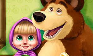 Игра Маша и Медведь: Весенняя аллергия Маши
