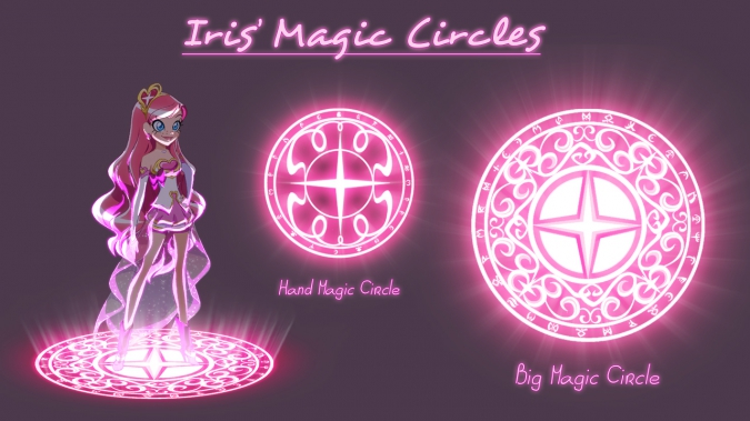 Лолирок: Магические круги Айрис, Талии и Арианы