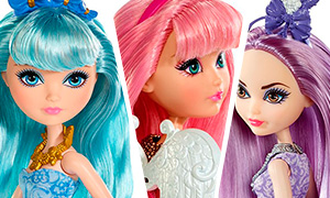 Эвер Афтер Хай Birthday Ball: Куклы Кьюпид, Блонди и Дачес