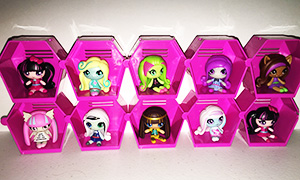 Новая информация о фигурках Monster High Minis