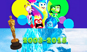 Лауреаты премии оскар за лучший мультфильм - Disney/Pixar