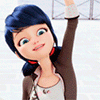 Леди Баг и Супер-Кот: Анимированные аватарки с Маринетт