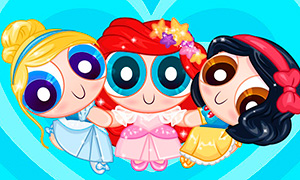 Игра для девочек: Крутые Девчонки - Дисней Принцессы