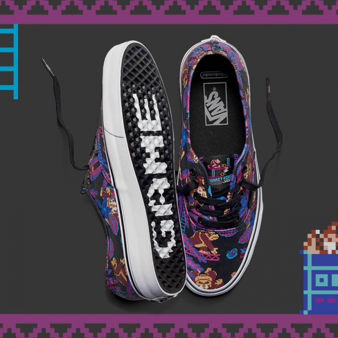 Vans и Nintendo выпускают общую коллекцию  в стиле 8-битных игр