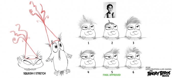 Angry Birds в кино: Концепт арты от Люиса Гадеа