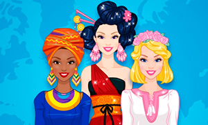 Игра для девочек: Мода всего мира