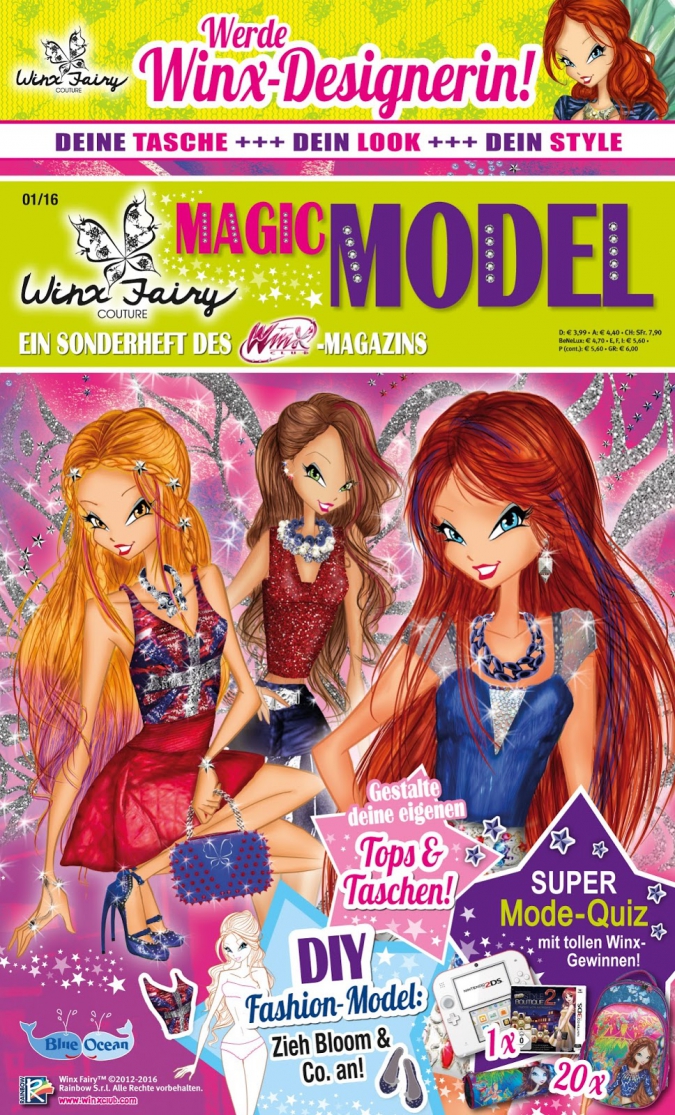 Специальный выпуск журнала Винкс "Magic Model"