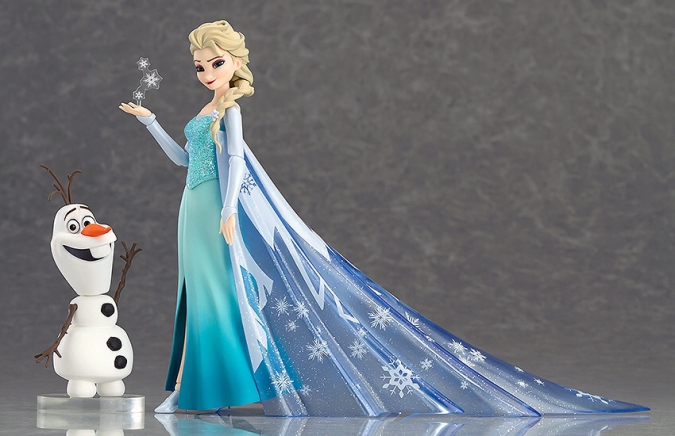 Новая шарнирная фигурка Эльзы: Elsa figma от Good Smile Company