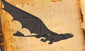 Игра Как Приручить Дракона: Создай свою страничку для книги драконов