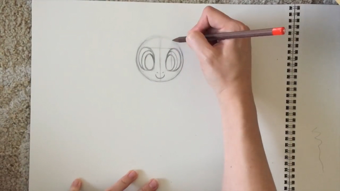 Как рисовать пони вид спереди - в фас