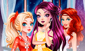 Игра: Совместные посиделки принцесс Эвер Афтер и Ариэль