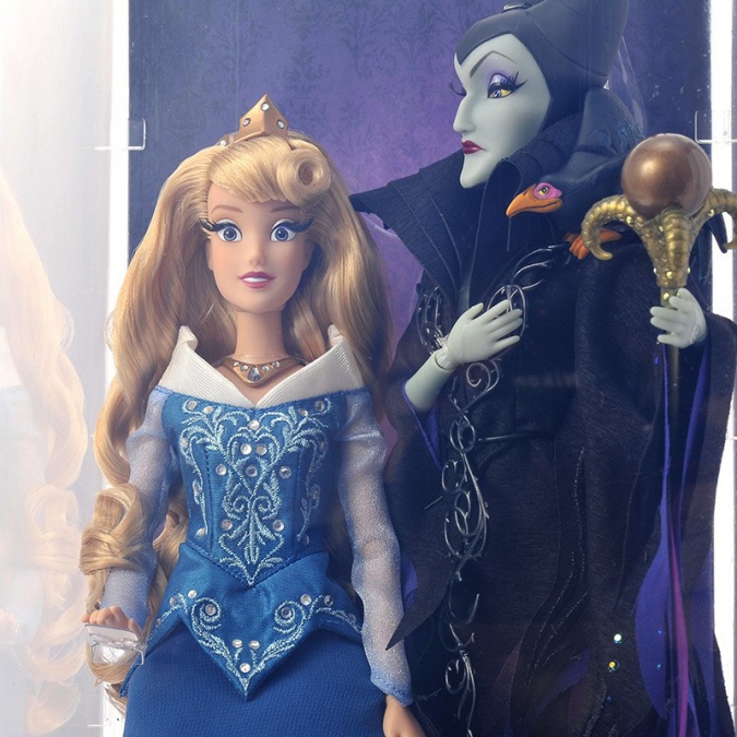 Новые куклы Злодеи против Героев дизайнерская коллекция от Disney Store