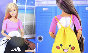 Как сделать тряпичный рюкзак-мешок для куклы