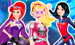 Игра для девочек: Барби космическое приключение и принцессы