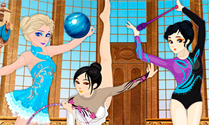 Игра: Дисней Принцессы - чемпионки по художественной гимнастике
