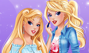 Игра: Современные наряды и макияж для принцессы Авроры