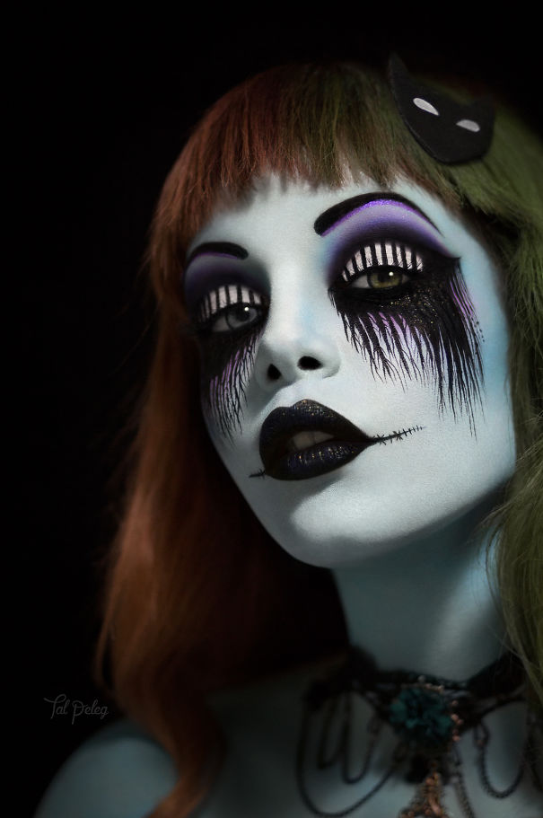 Фантастический макияж на Хэллоуин