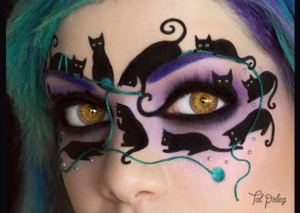 Фантастический макияж на Хэллоуин