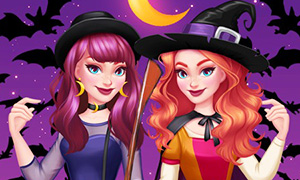 Игра для девочек: Ведьмочки тогда и сейчас
