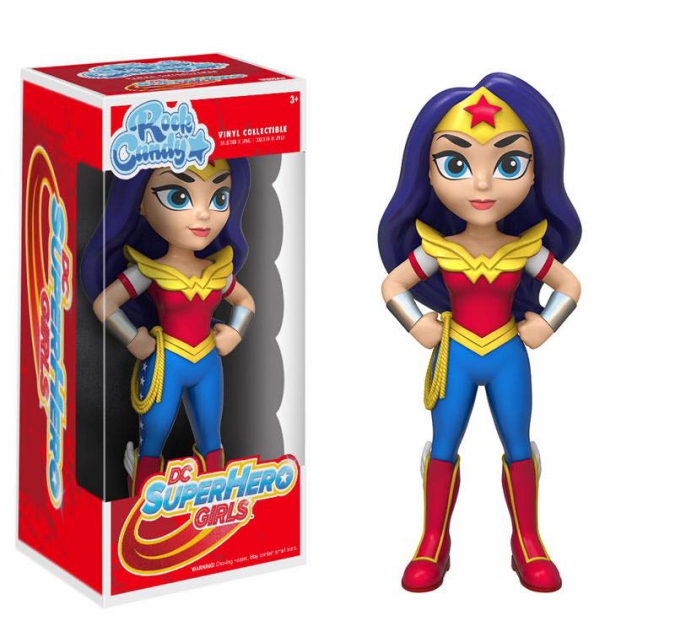 Фигурки DC Super Hero Girls Rock Candy