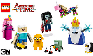Герои "Времени Приключений" в мире Лего