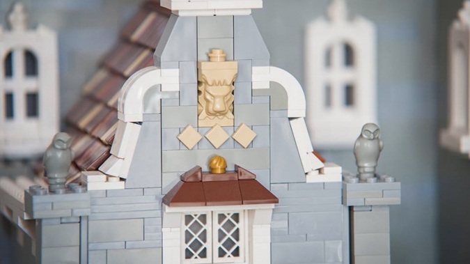 Вы видели? Двухметровый замок "Красавицы и Чудовища" из лего