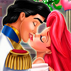 Игра: Поцелуй Ариэль и Эрика под омелой