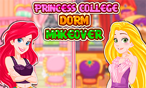 Игра: Укрась общежитие для Дисней Принцесс