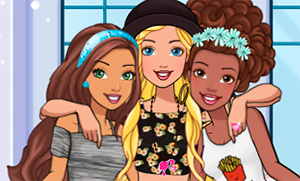 Игра для девочек: Подружки Барби