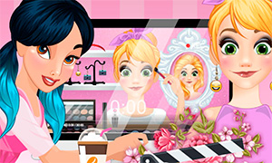 Игра Дисней Принцессы: Бьюти блог Рапунцель и Жасмин