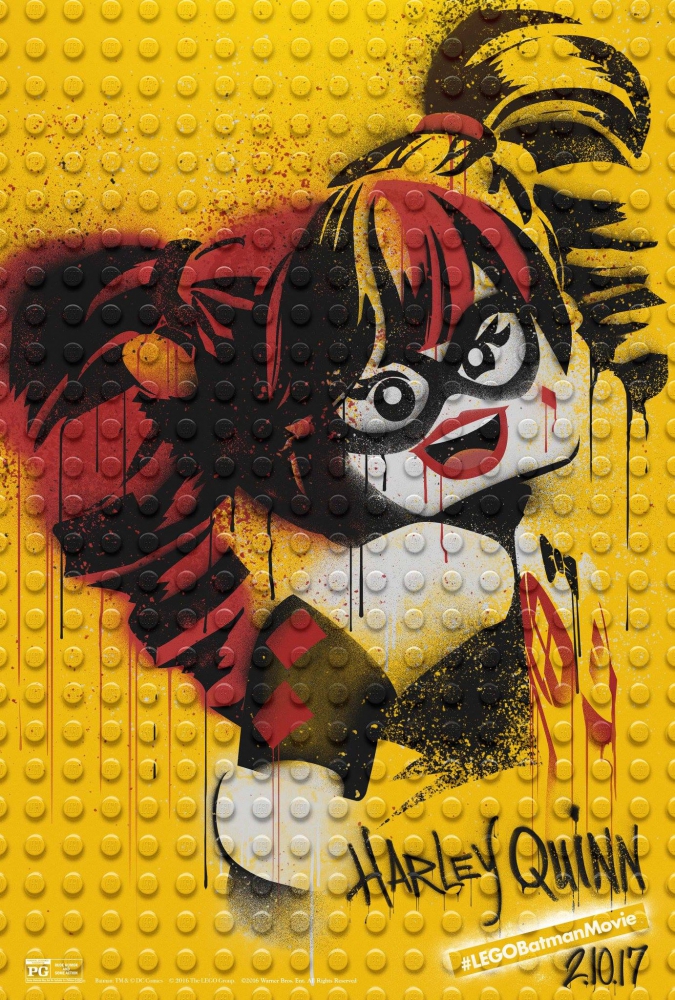 Лего Фильм: Бэтмен - красочные постеры