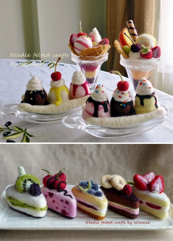 Еда или валяные игрушки?