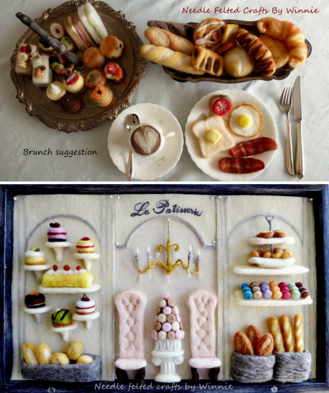 Еда или валяные игрушки?