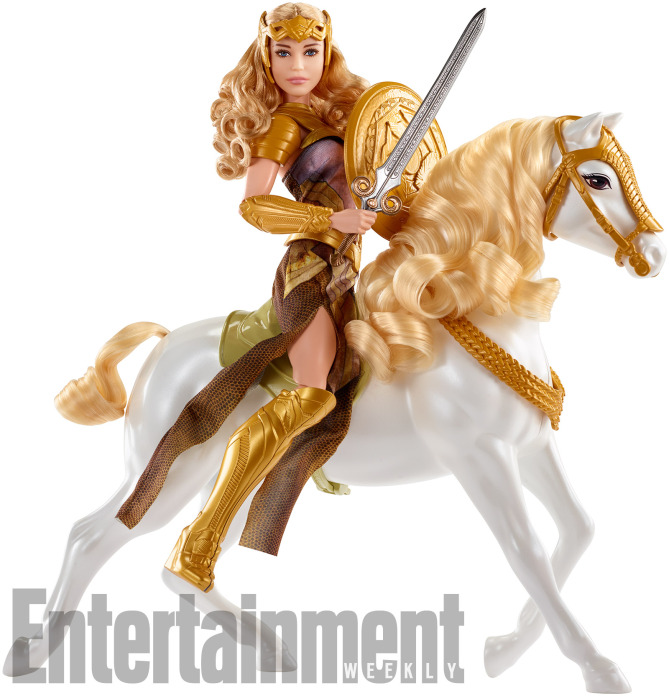 Кукла Барби королева Ипполита на коне