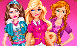 Игра для телефонов: Барби в академии принцесс