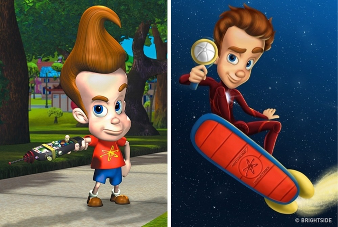Взрослый Джимми Нейтрон - Как бы выглядели повзрослевшие герои мультфильмов