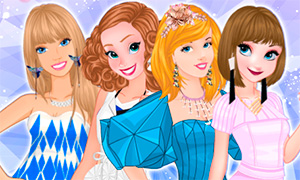 Игра для девочек: Оригами мода для Дисней Принцесс