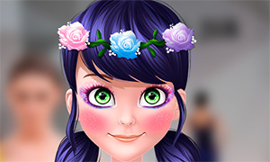 Игра Леди Баг: Идеальный макияж для Маринет