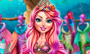 Игра для девочек: Весенние наряды русалочки
