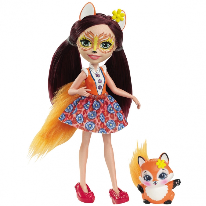 Enchantimals кукла девочка лисичка